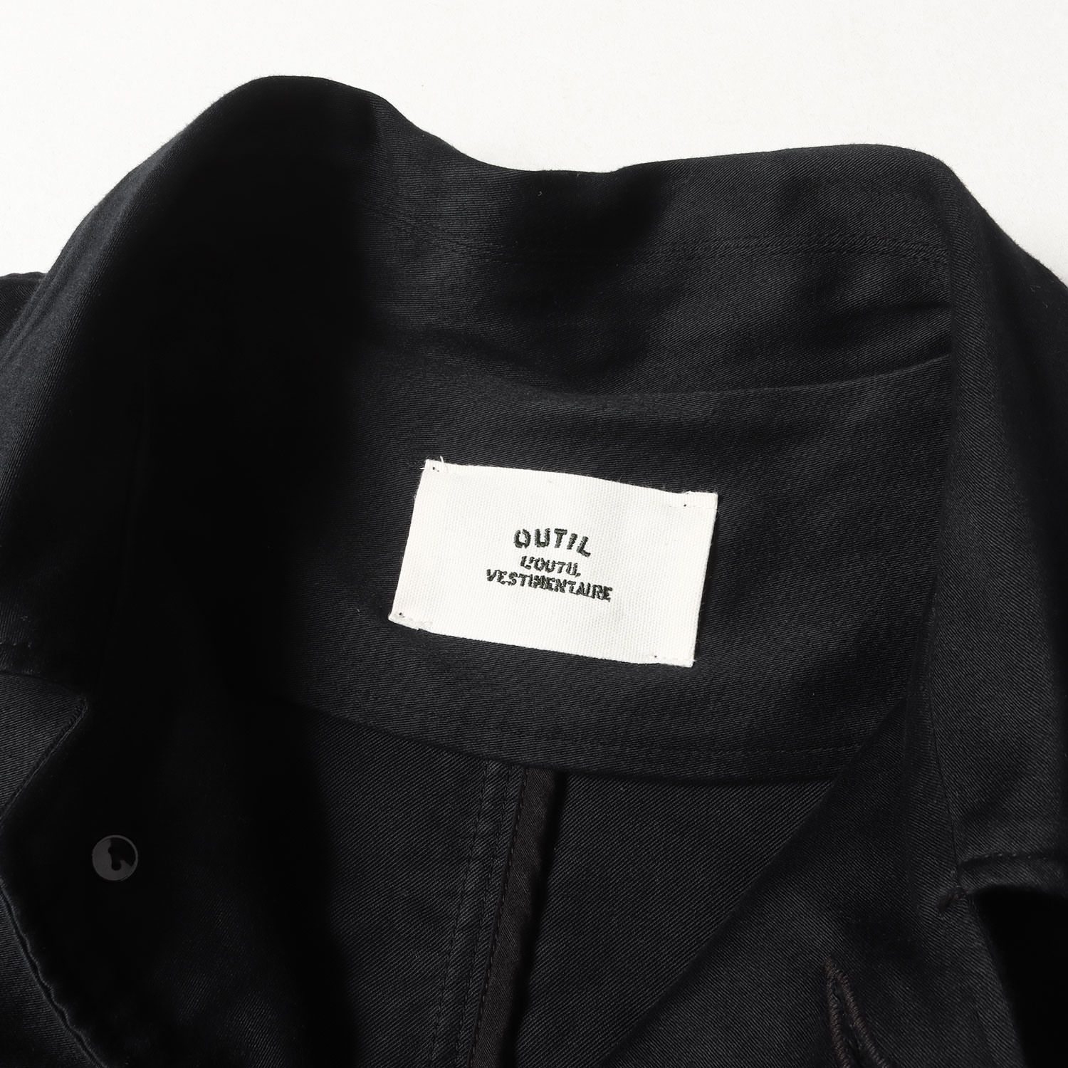 OUTIL ウティ コート サイズ:1 / 21AW ブラックインディゴ染