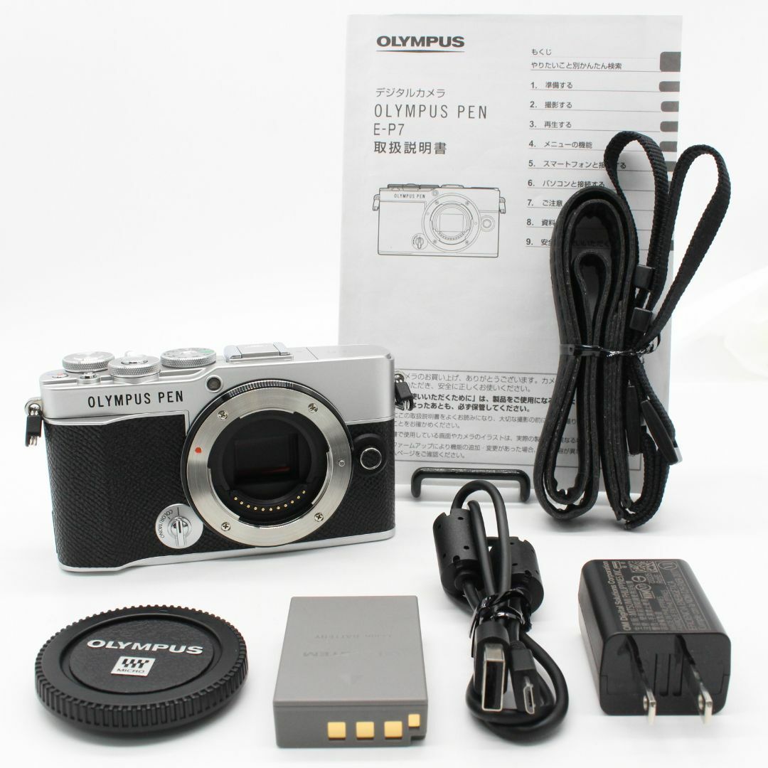 ☆美品☆OLYMPUS PEN E-P7 ボディ ショット数548回 - メルカリ