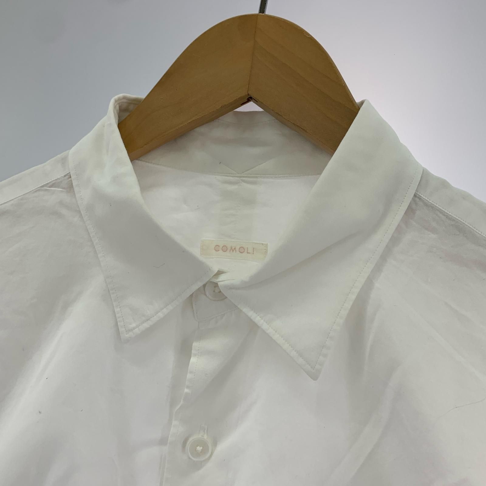 24SS【COMOLI】 コモリシャツ White 2
