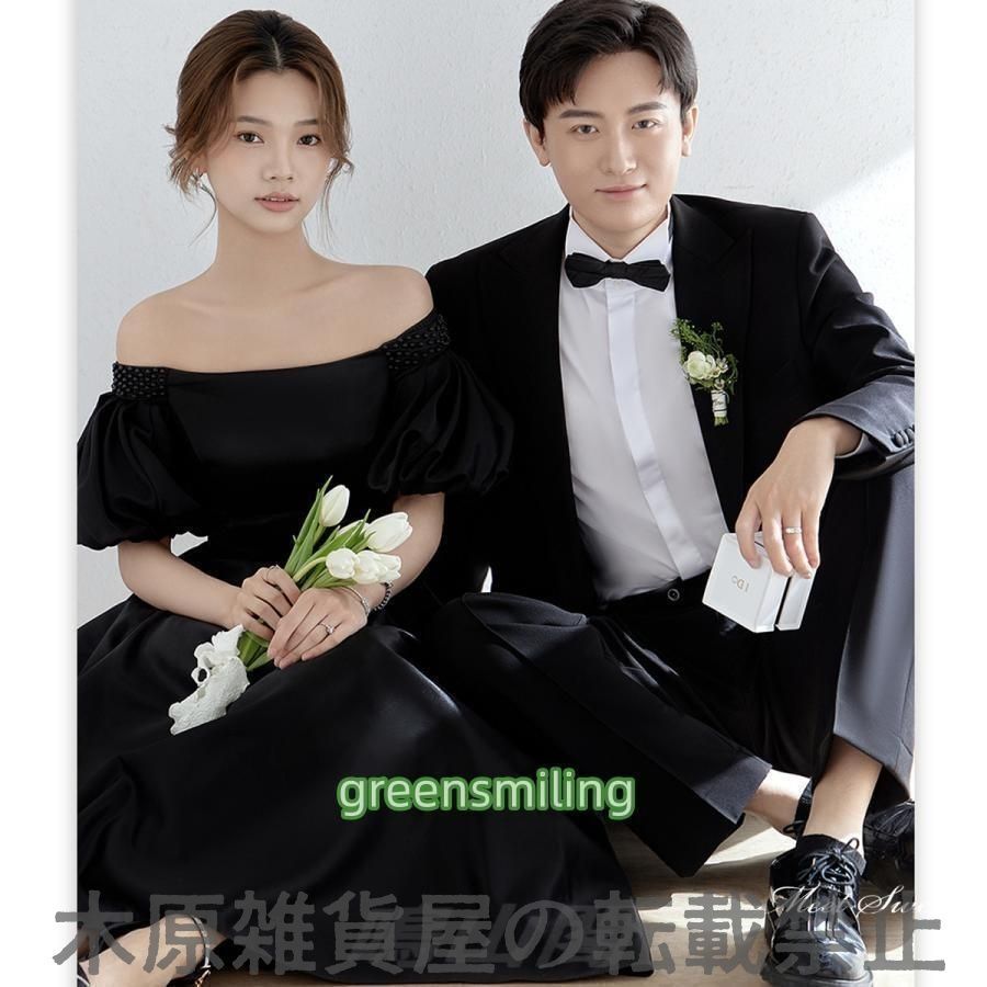 オフショルダー ウェディングドレス