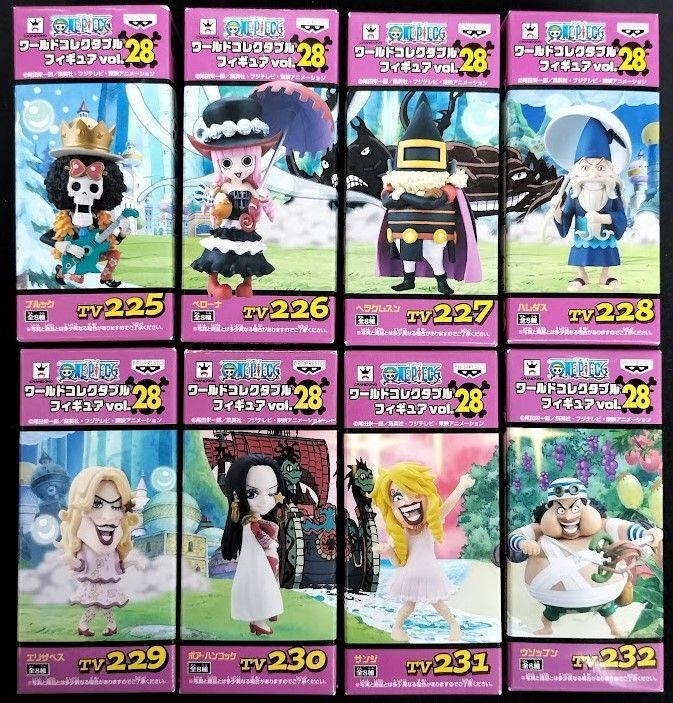 ワンピース ワールドコレクタブルフィギュア vol.28 全8種 - メルカリ