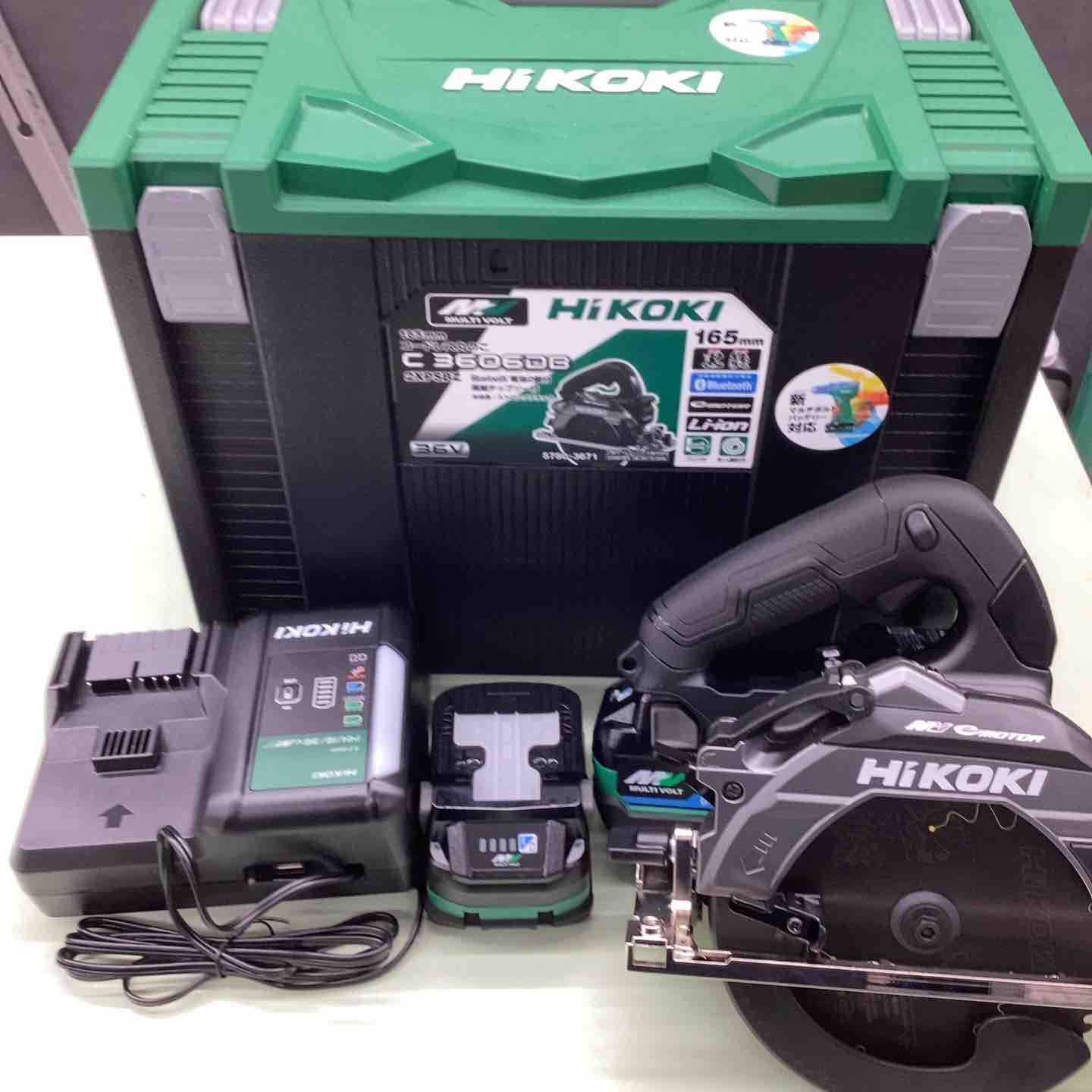 ☆ハイコーキ(HIKOKI ※旧:日立工機) コードレスマルノコ C3606DB 