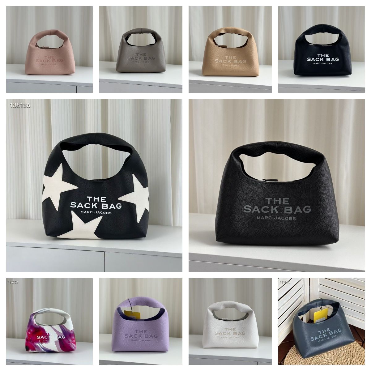 MARC JACOBS】ザ スタール レザー サック バッグ ミニ