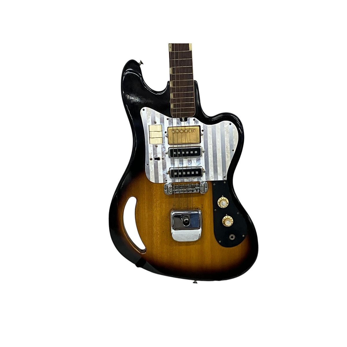 Teisco YG-6エレキギター 相場不明 ケース付き ビンテージ品 o2532-1-300x200.jpg