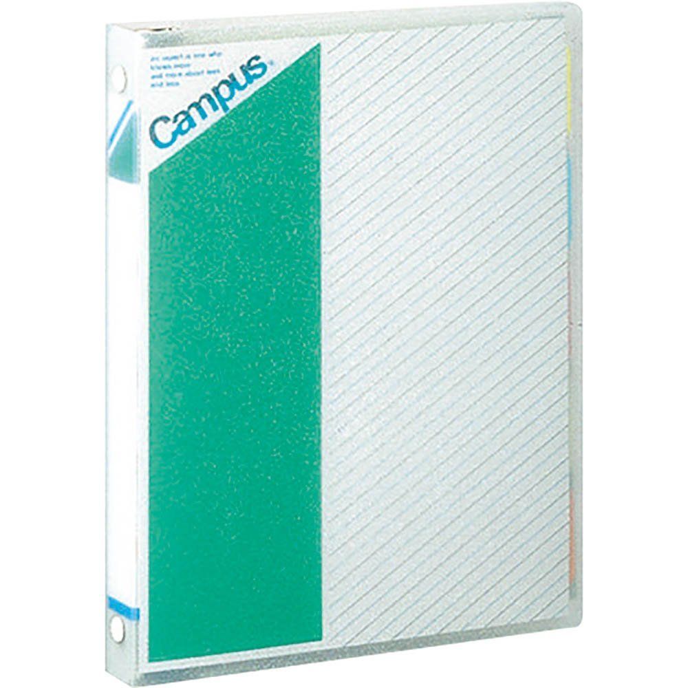 数量 コクヨ ルーズリーフ バインダー キャンパス A 5 20穴 最大 緑 ル-102 G