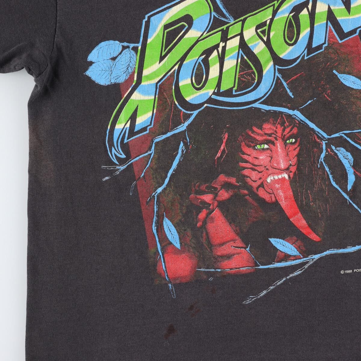 古着 80年代 Tee Jays POISON ポイズン アルバム OPEN UP AND SAY...AHH! バンドTシャツ USA製 メンズS  ヴィンテージ/eaa236662 - メルカリ