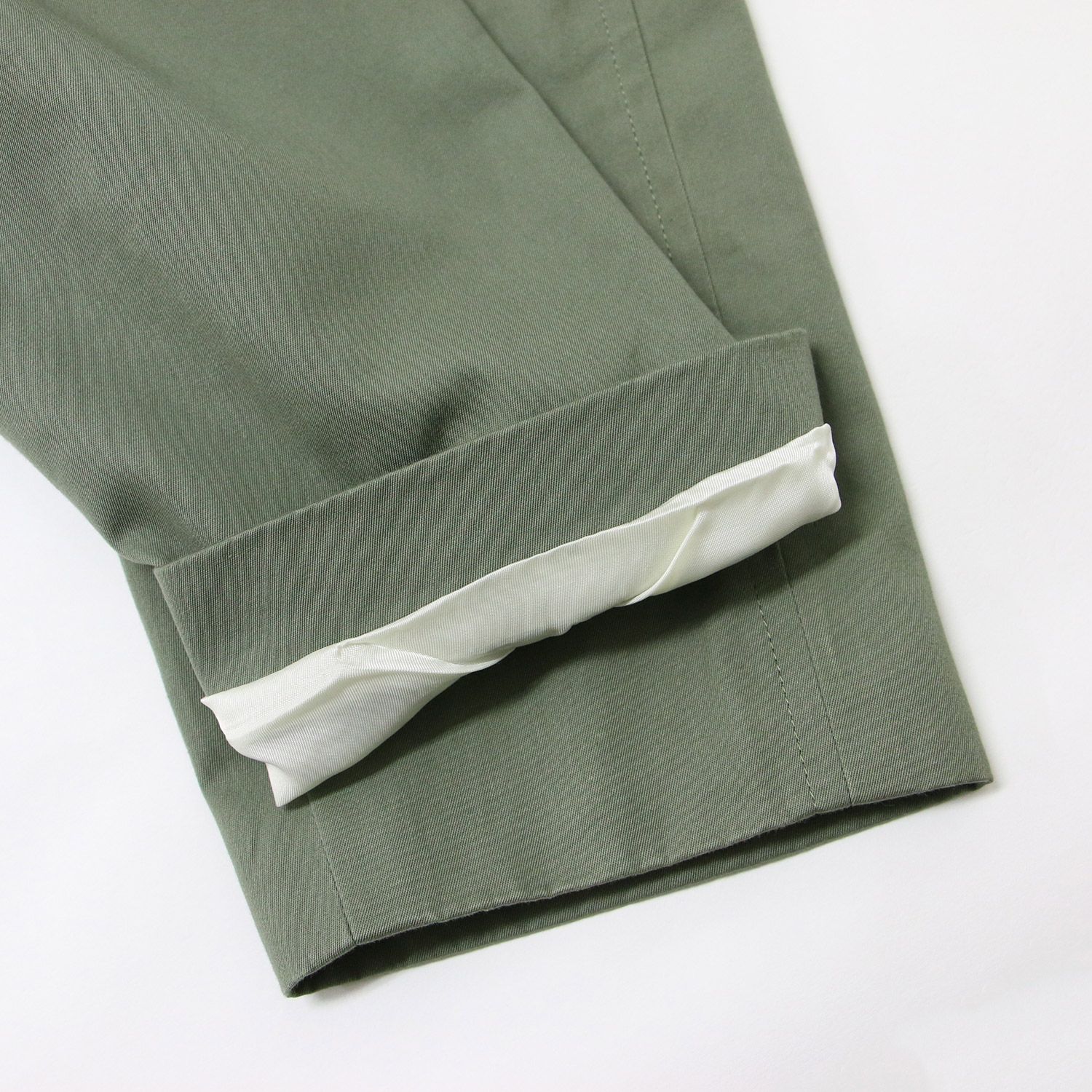 MACPHEE マカフィー コート ロング カーキ 34(7号) ステンカラー