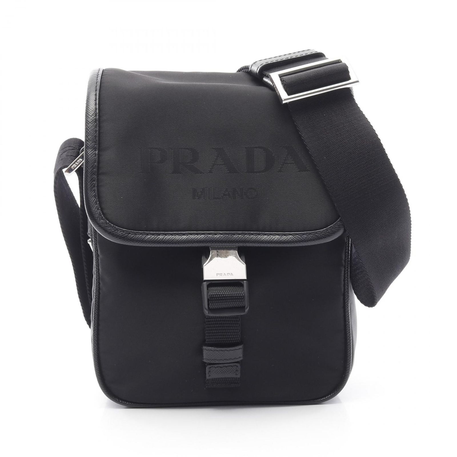 プラダ PRADA ショルダーバッグ Re-Nylon 2VD028 ブラック ナイロン 