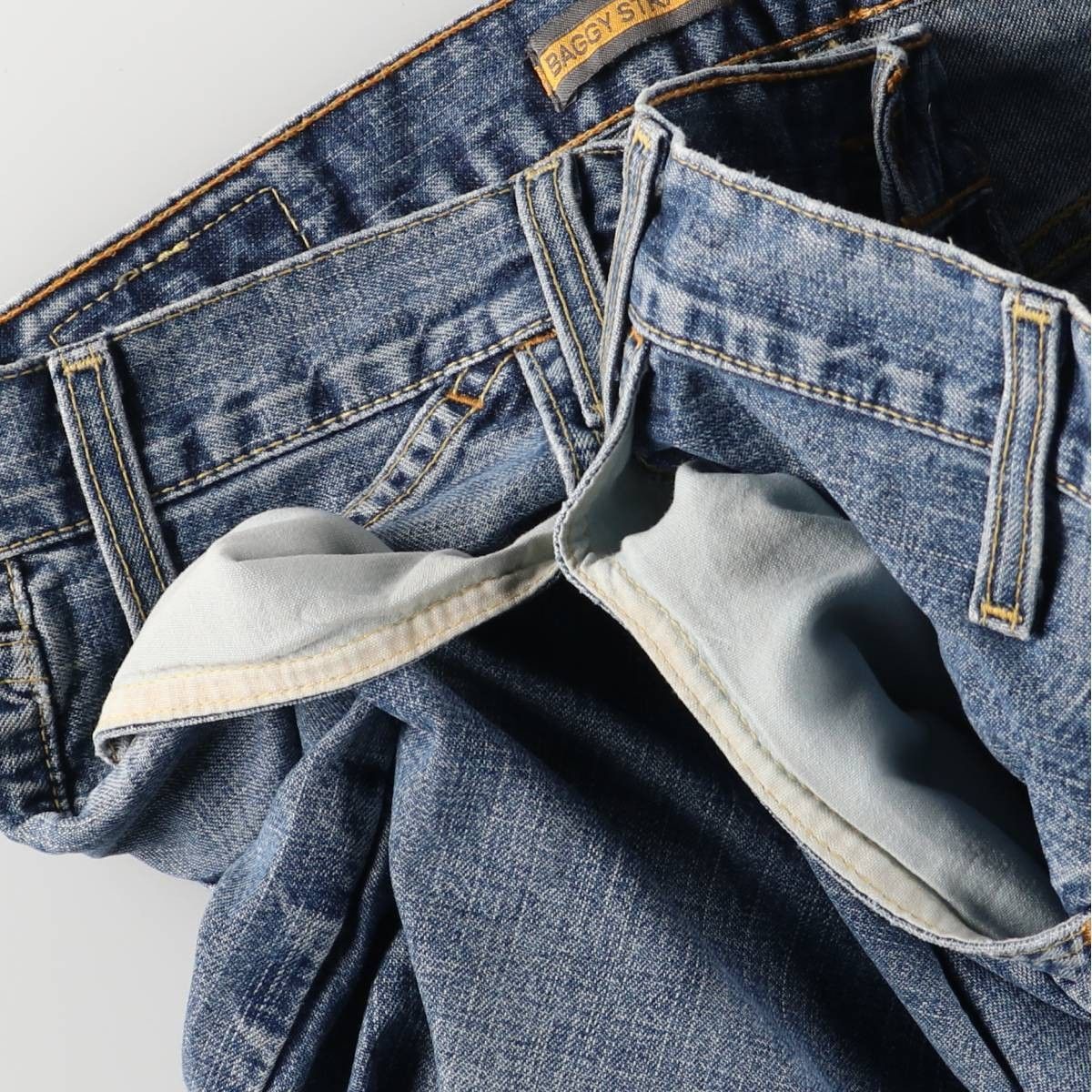 古着 00年代 リーバイス Levi s SILVER TAB シルバータブ BAGGY STRAIGHT テーパードデニムパンツ メンズw37相当|evb031814 USTAUSTRALIA_COM_AU