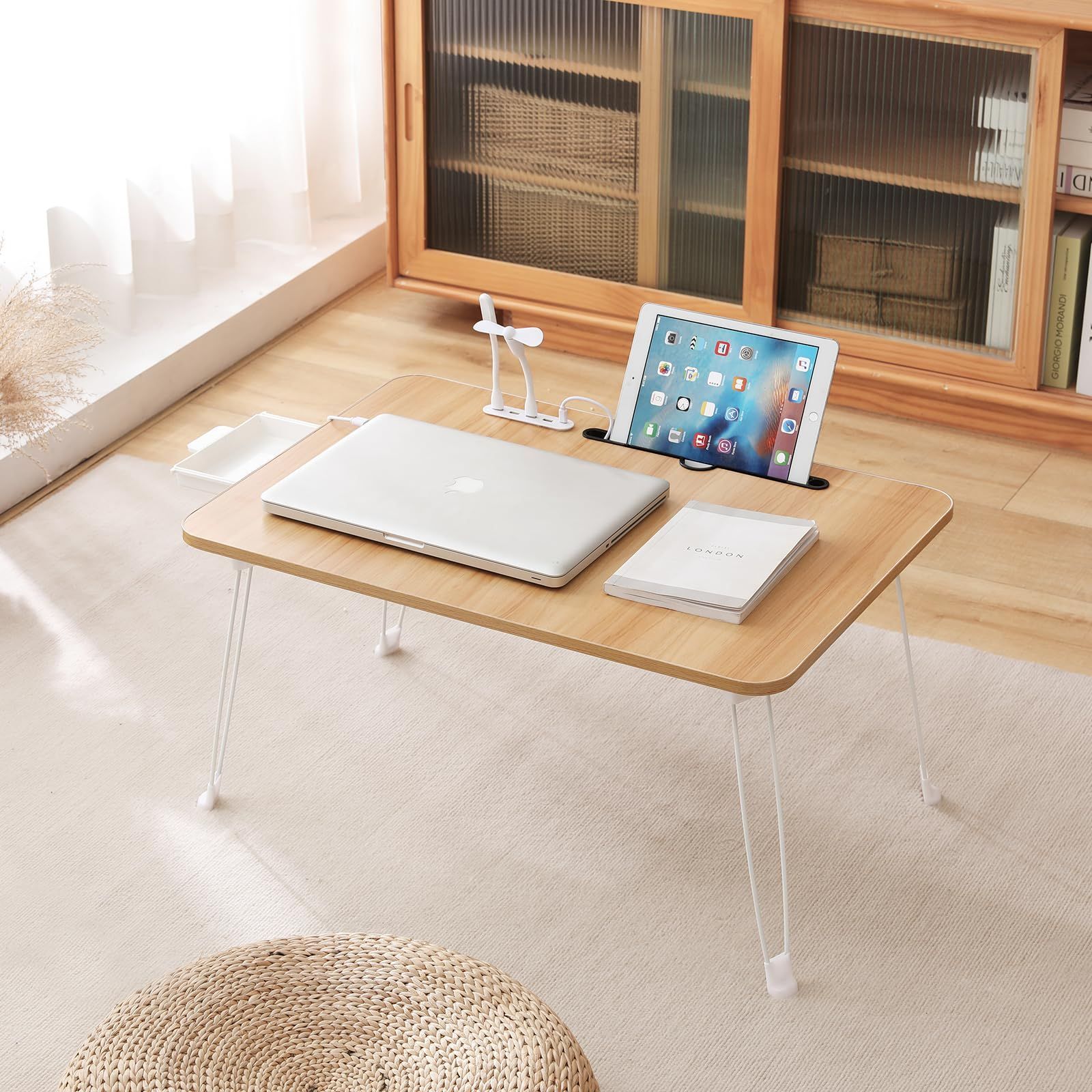 PCデスク完成品 PCスタンド 軽量 折畳み 折畳み 学習 折畳み ベッド