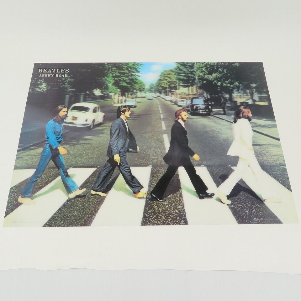 ビートルズ The Beatles 3D ポスター ウォールプラーク 2枚