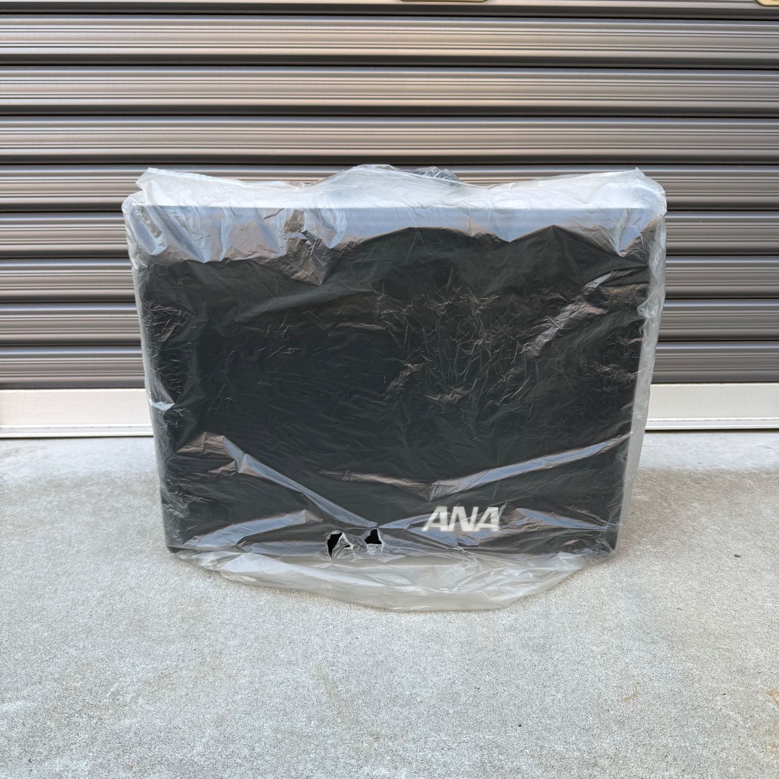 未使用品 ANA 全日空 パイロットケース トランク レザー デッド