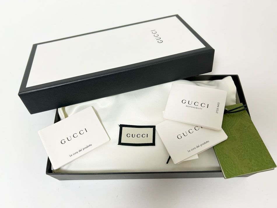 GUCCI グッチ ファスナー財布 ホースビット GGスプリーム PVC レザー 長財布 グレー オフホワイト 621889 美品 GUCCI（グッチ） 送料無料 ファスナー財布 ホースビット GGスプリーム