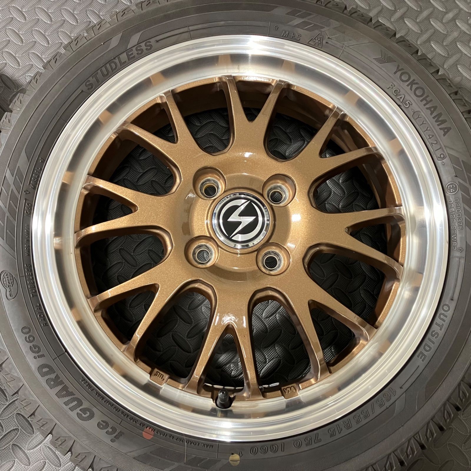 19年製 165|55R15 ヨコハマ アイスガードIG60 BADX エスホールド S-8M タント スペーシア N-BOX スタッドレス 3498 TRITUETUBI_COM