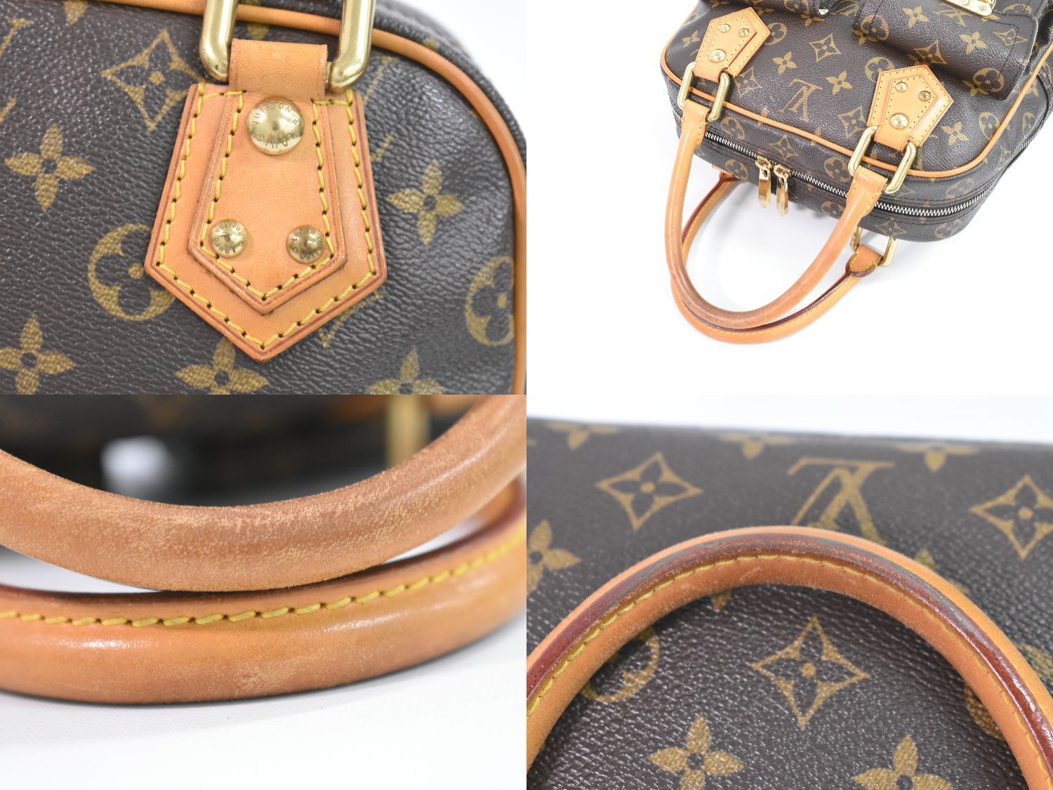 良品】ルイ・ヴィトン（モノグラム）マンハッタンPM メンズ レディース