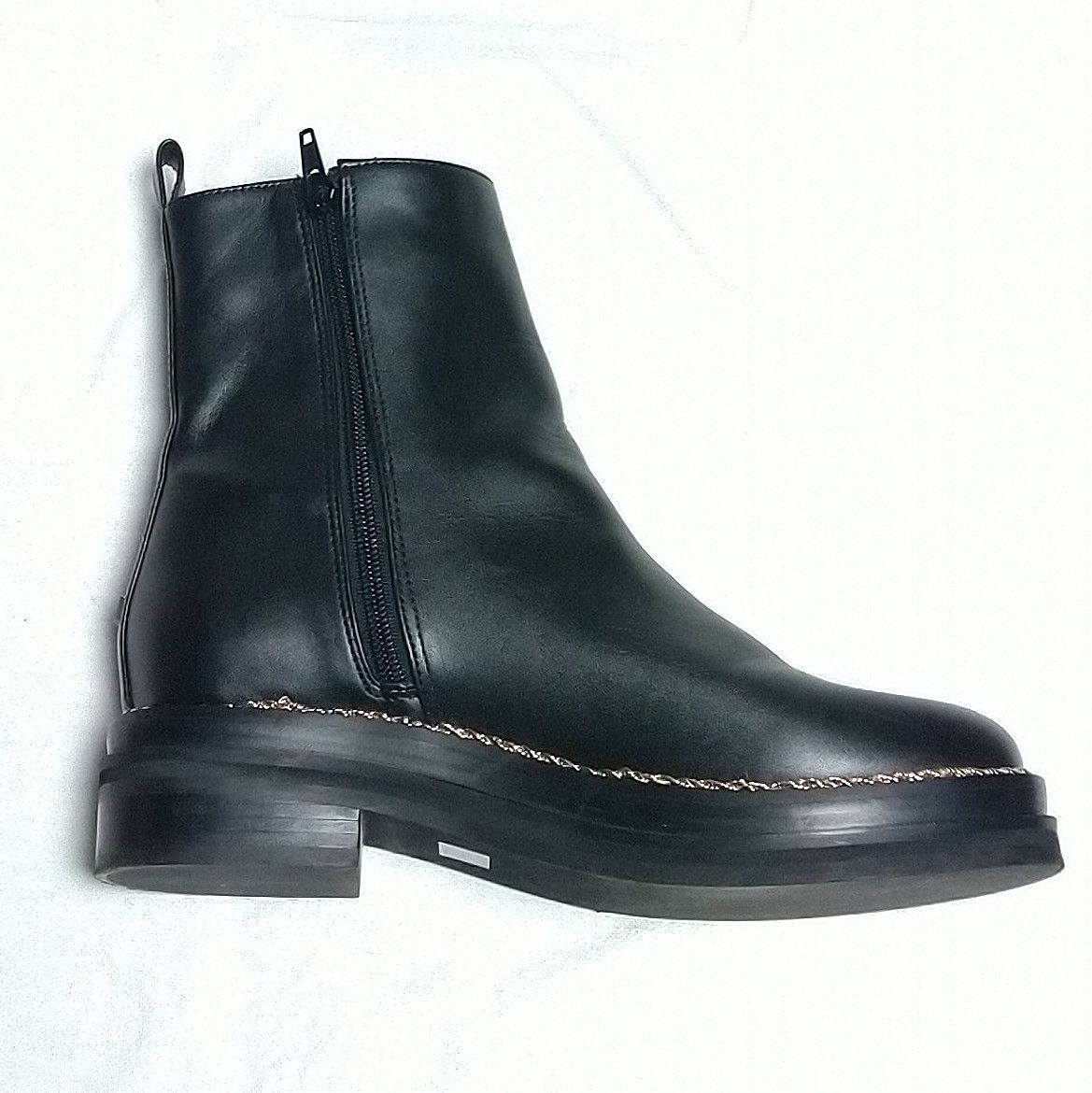 新品】Chelsea Chain Ankle Boots サイドゴア ショ－トブーツ Her lip 