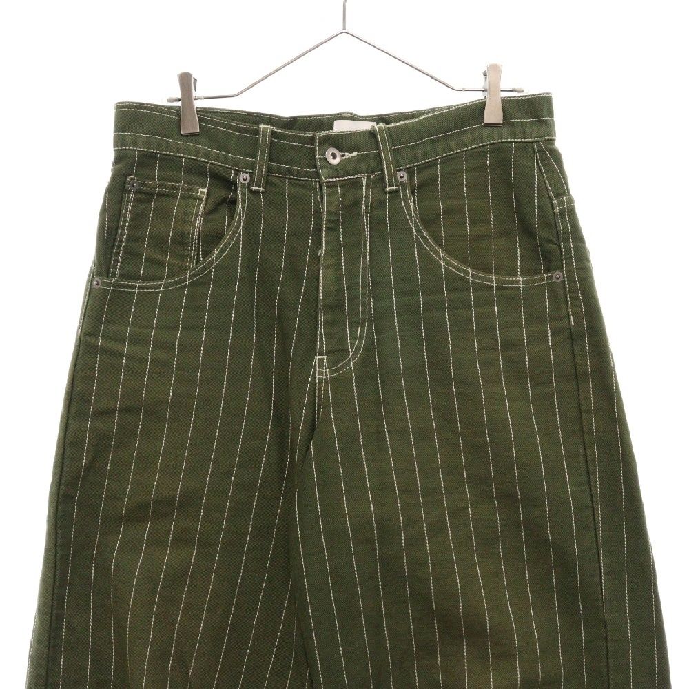 bless u strip denim ブレスユー ストライプデニム ブラック