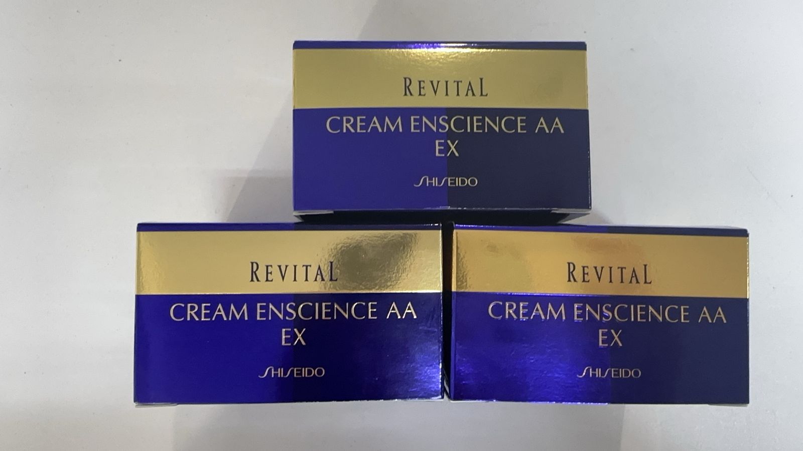 未開封　資生堂 リバイタル クリーム エンサイエンスAA EX  40g  3本セット