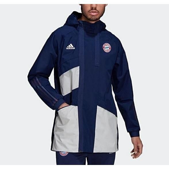 アディダス adidas FCバイエルン ミュンヘン トラベルドリルジャケット BH 551-GR 0702 ダークブルー|クリスタルホワイト Mサイズ プロサッカー フットサル練習