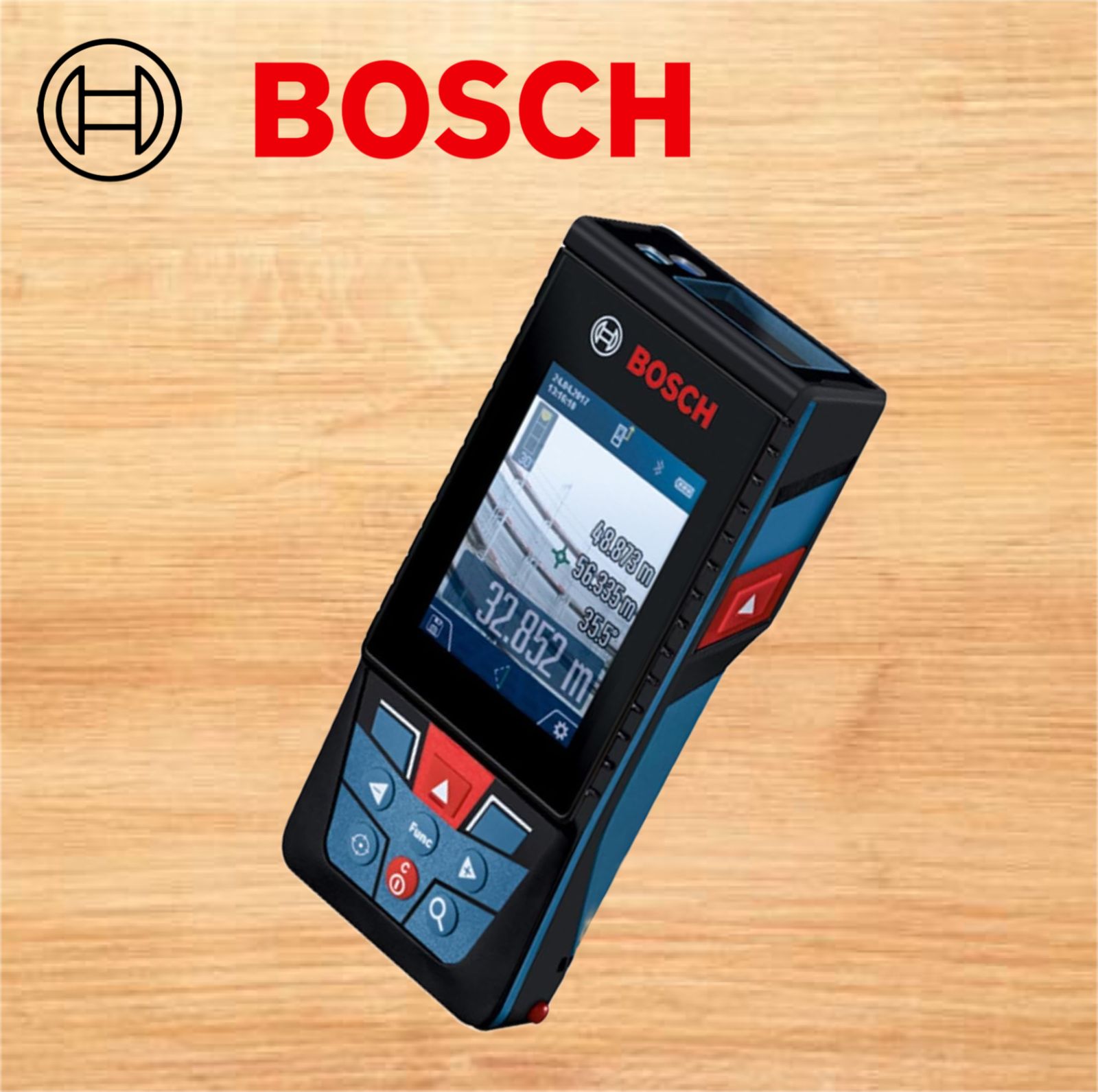 美品】BOSCH レーザー距離計（GLM 150 C Professional）工具.DIY.大工