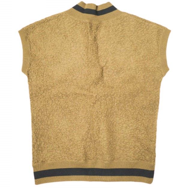 HAVERSACK ハバーザック 20AW 日本製 Sheep Pile Knit Vest シープパイルニットベスト 312001 1 Brown ジレ トップス【中古】【HAVERSACK】 HAVERSACK ハバーザック 20AW 日本製 Sheep Pile Knit Vest