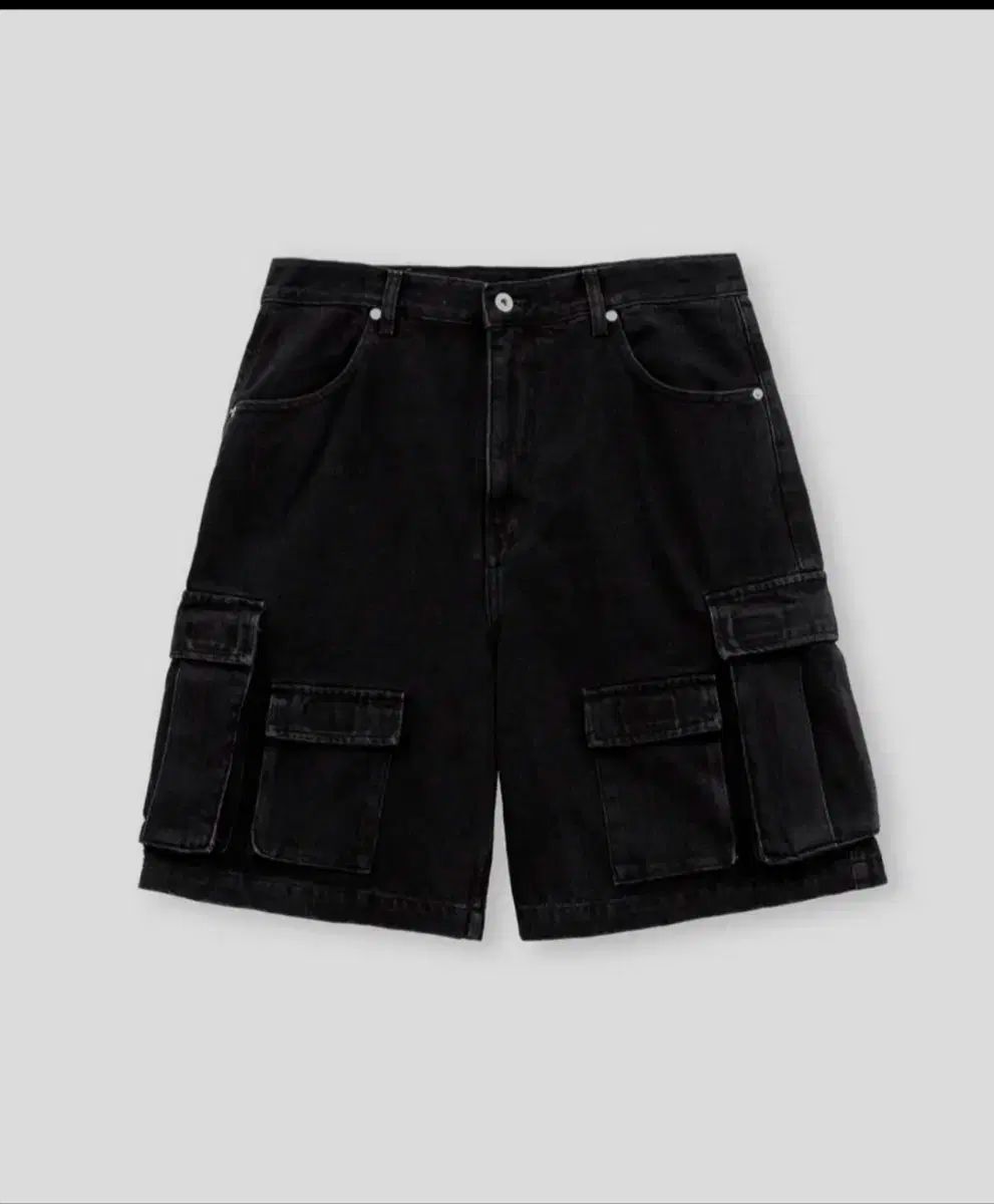 BROWNYARD ブラウンヤード ミリタリー デニム ショートパンツ 黒 4 サイズ