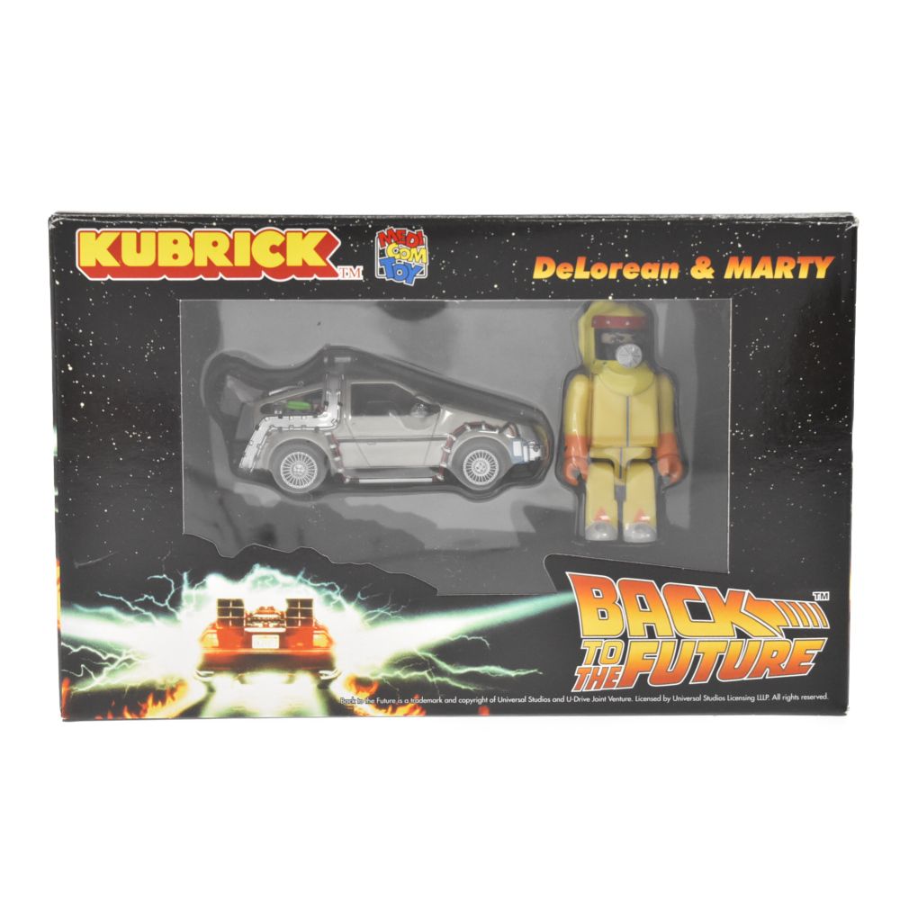 KUBRICK バック・トゥ・ザ・フューチャー デロリアン & マーティ MEDICOM TOY (メディコムトイ) KUBRICK BACK TO THE FUTURE