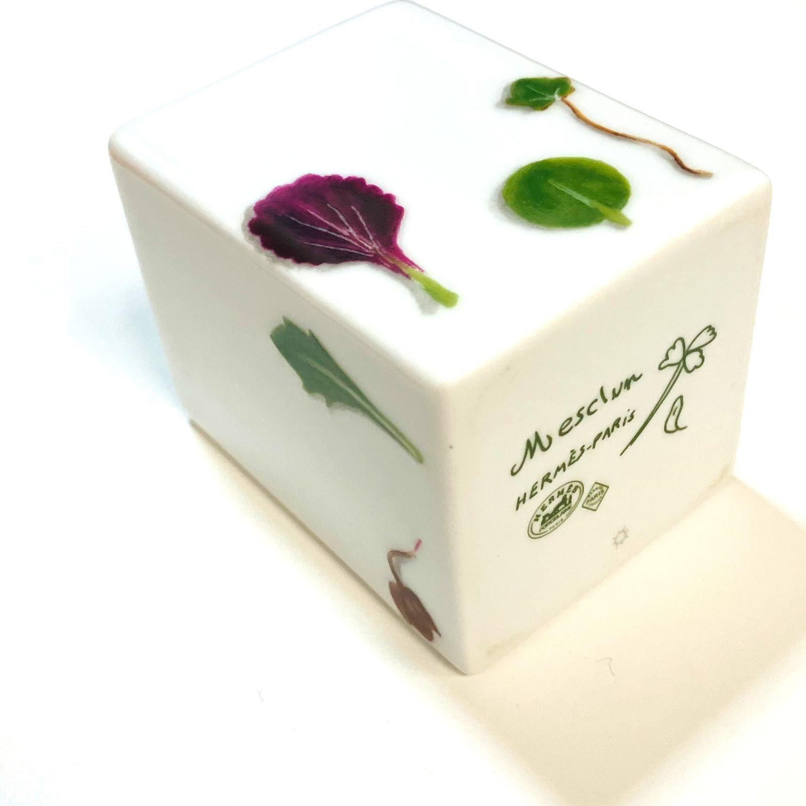 HERMES エルメス メスクラン シュガーポット A3142 SKLAD-KIRPICHA_RU