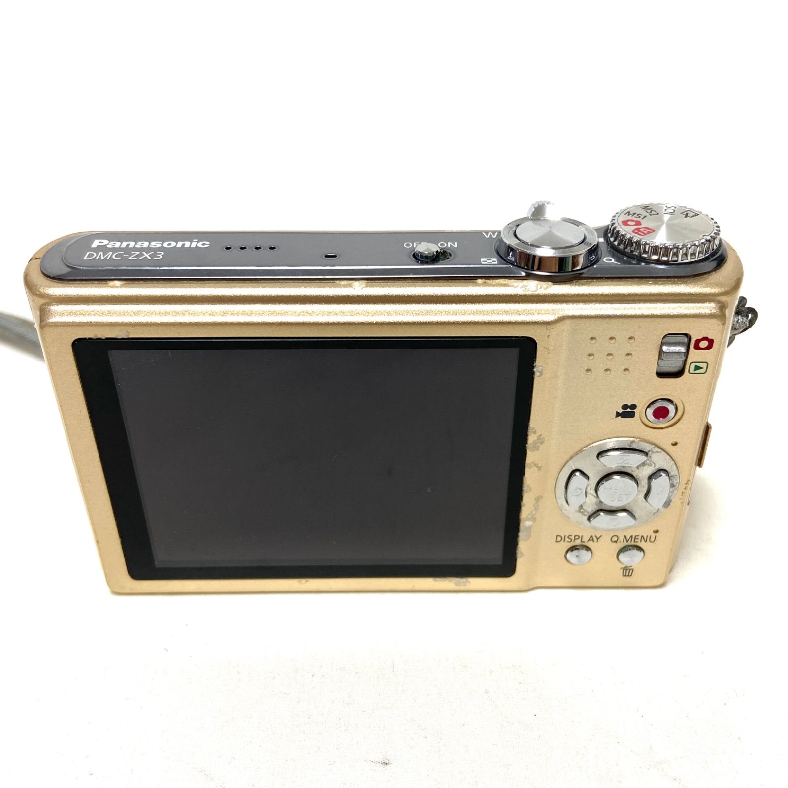 Panasonic LUMIX DMC-ZX3 ジャンク ゴールド コンパクトデジタルカメラ
