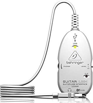 【中古】「未使用品」ベリンガー ギター to USBオーディオインターフェースUCG102 GUITAR LINK 中古】（非常に良い）ベリンガー ギター to USBオーディオ
