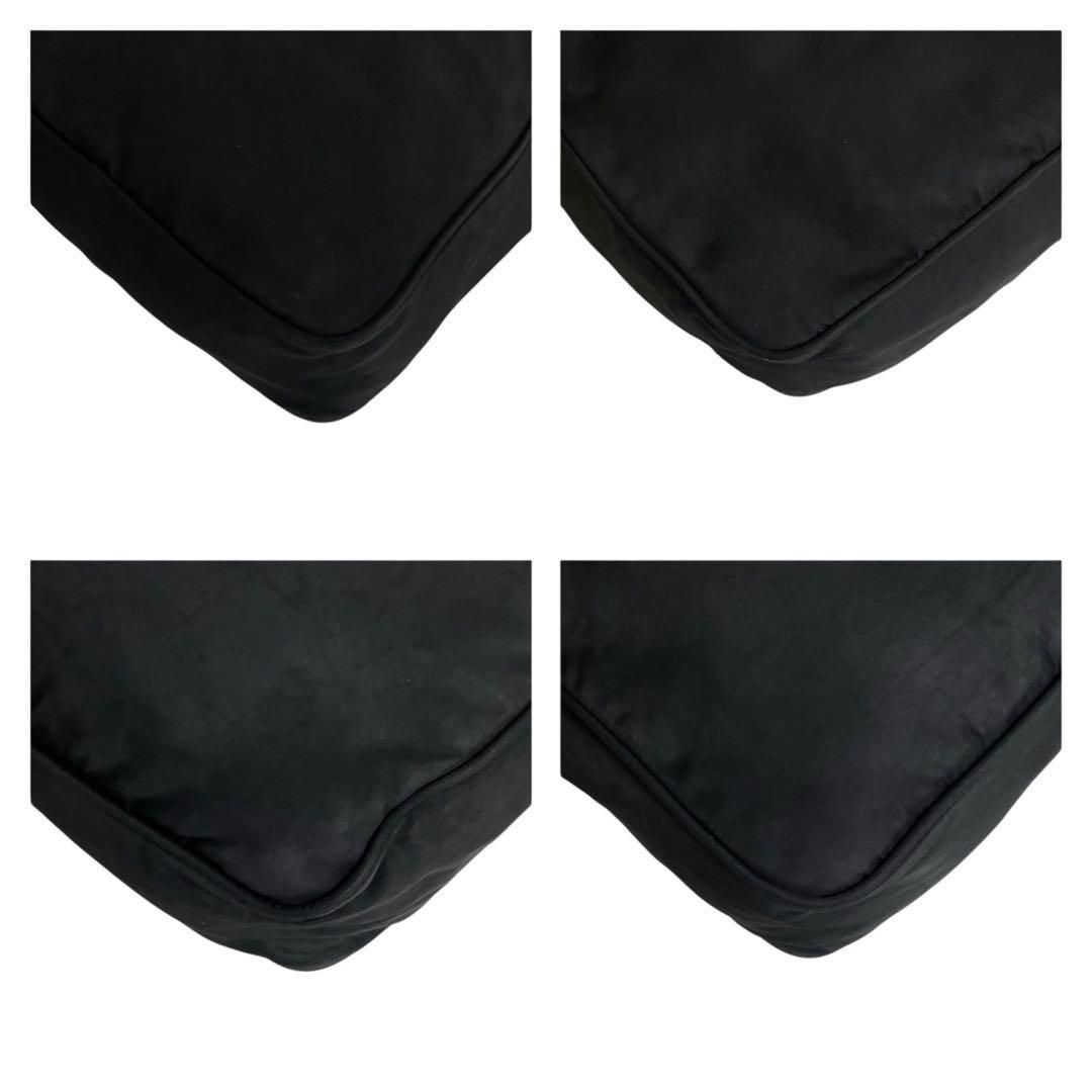 希少 プラダ 三角ロゴ ナイロン 黒 ブラック ショルダーバッグ 4681