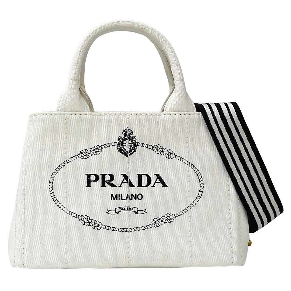 PRADA プラダ プラハンドル ハンドバッグ トートバッグ パテント系 白 プラダ PRADA バッグ レディース ブランド ハンドバッグ トート