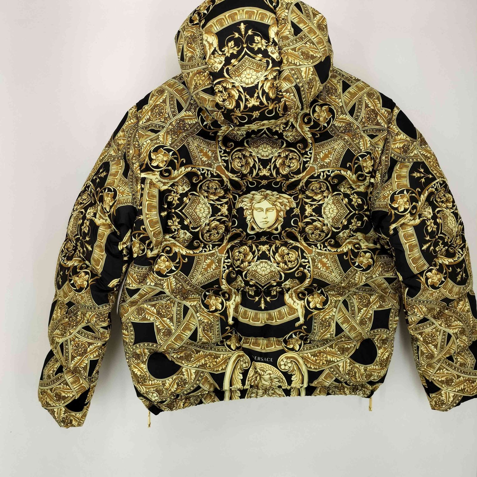 ヴェルサーチ VERSACE 13AW 35周年記念 メデューサ 総柄 ダウン
