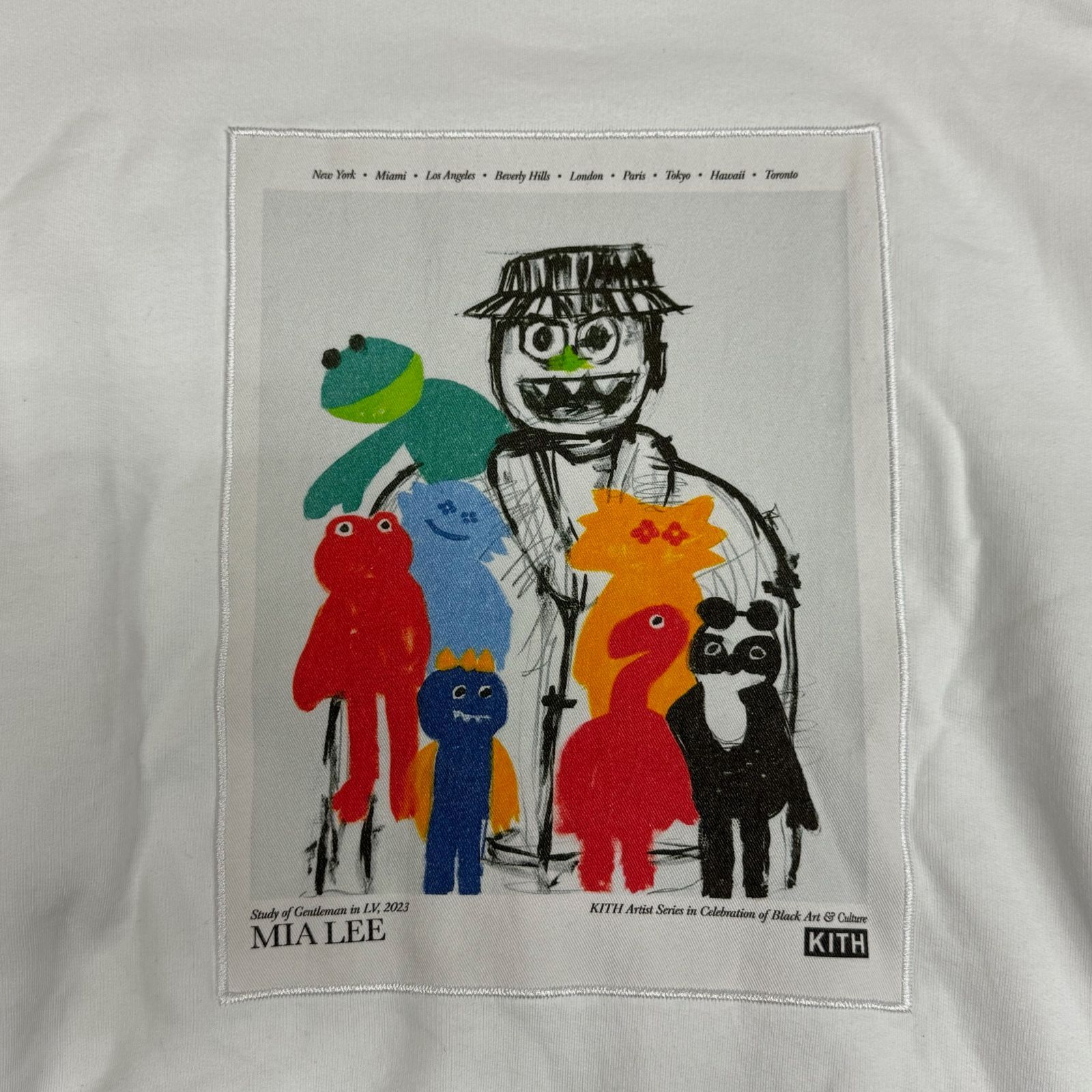 ☆ KITH x EDO Artist nelson crewneck コラボスウェット ☆ Buy Kith Neutral x EDO Artist Nelson Crewneck Sweatshirt in