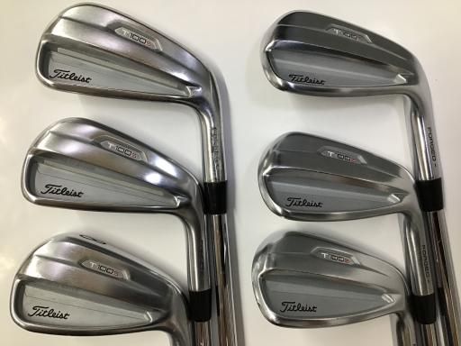 タイトリスト Titleist T100S 2021 6S アイアンセット IR 純正特注シャフト フレックスS メンズ 男性用 右利き 右用 Cランク ゴルフクラブ