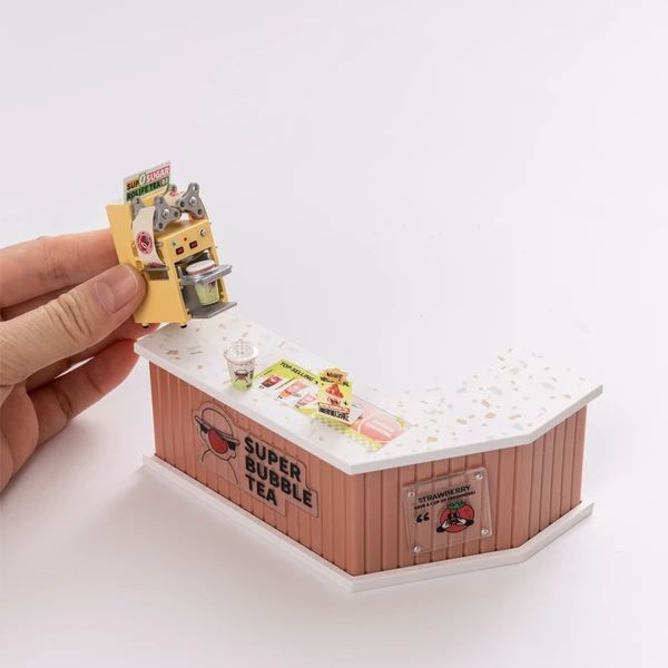 ROLIFE　DIYプラスチックハウス　スーパークリエイターシリーズ　タピオカス ROBOTIME ROLIFE DIY ミニチュアハウス スーパークリエイター
