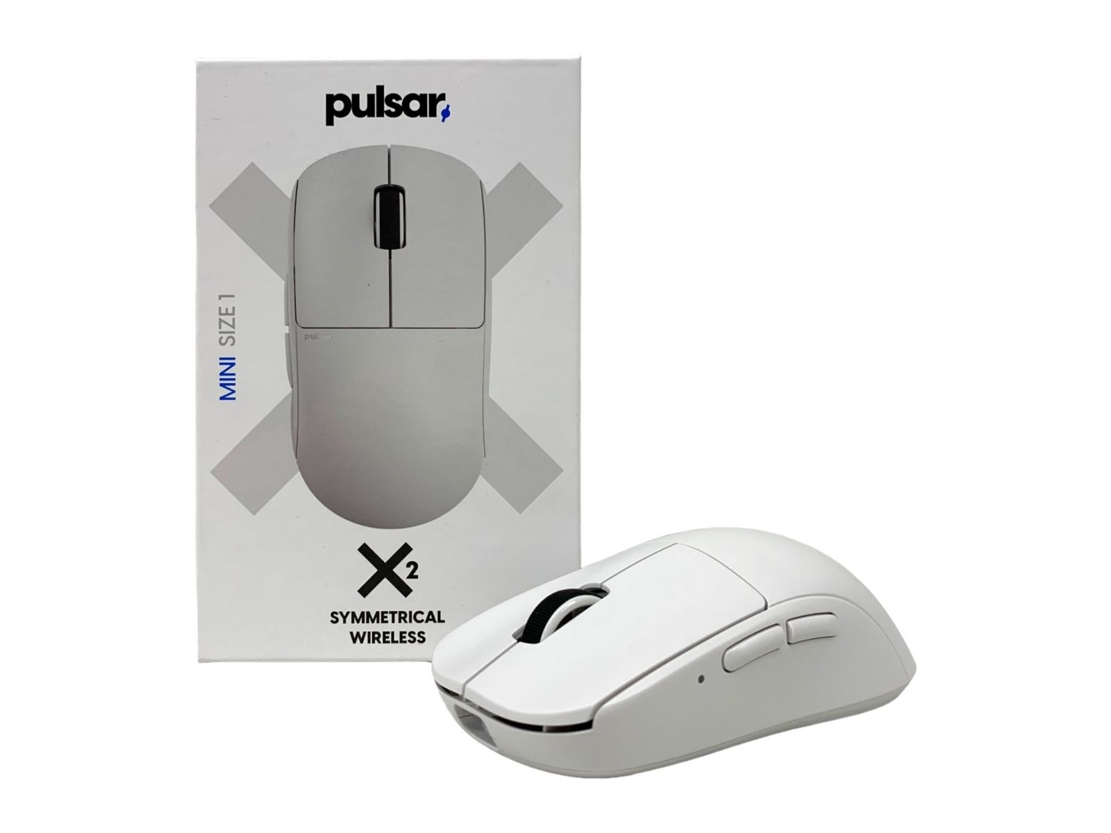 【だっち】pulsar X2 mini white ゲーミングマウス PULSAR (パルサー) Gaming Gears X2 Mini ワイヤレス ゲーミングマウス
