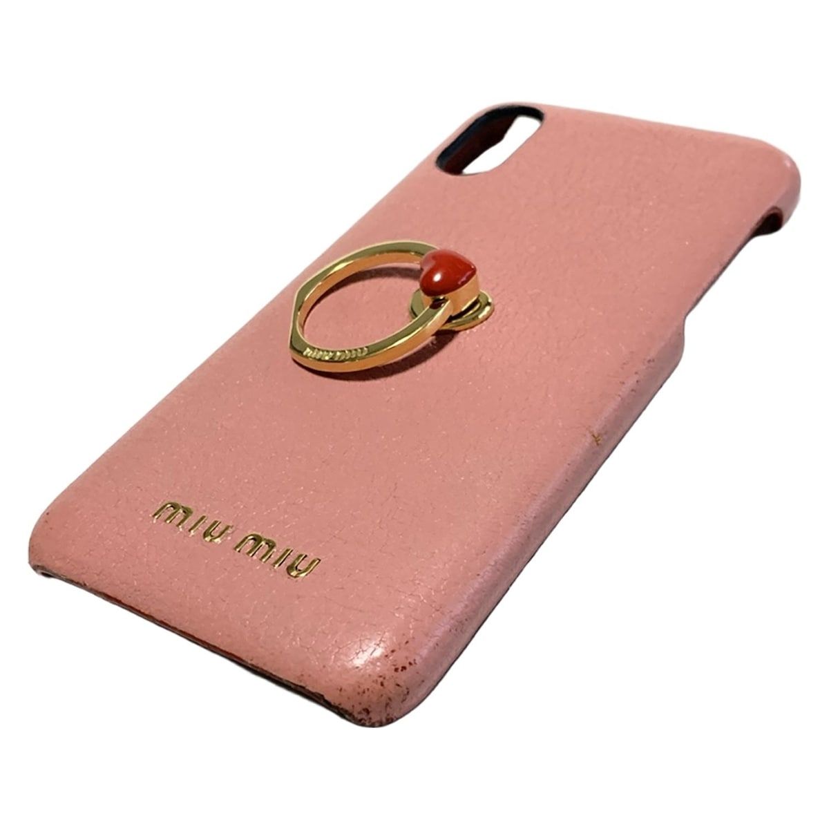 iPhoneケース|ハート レザー