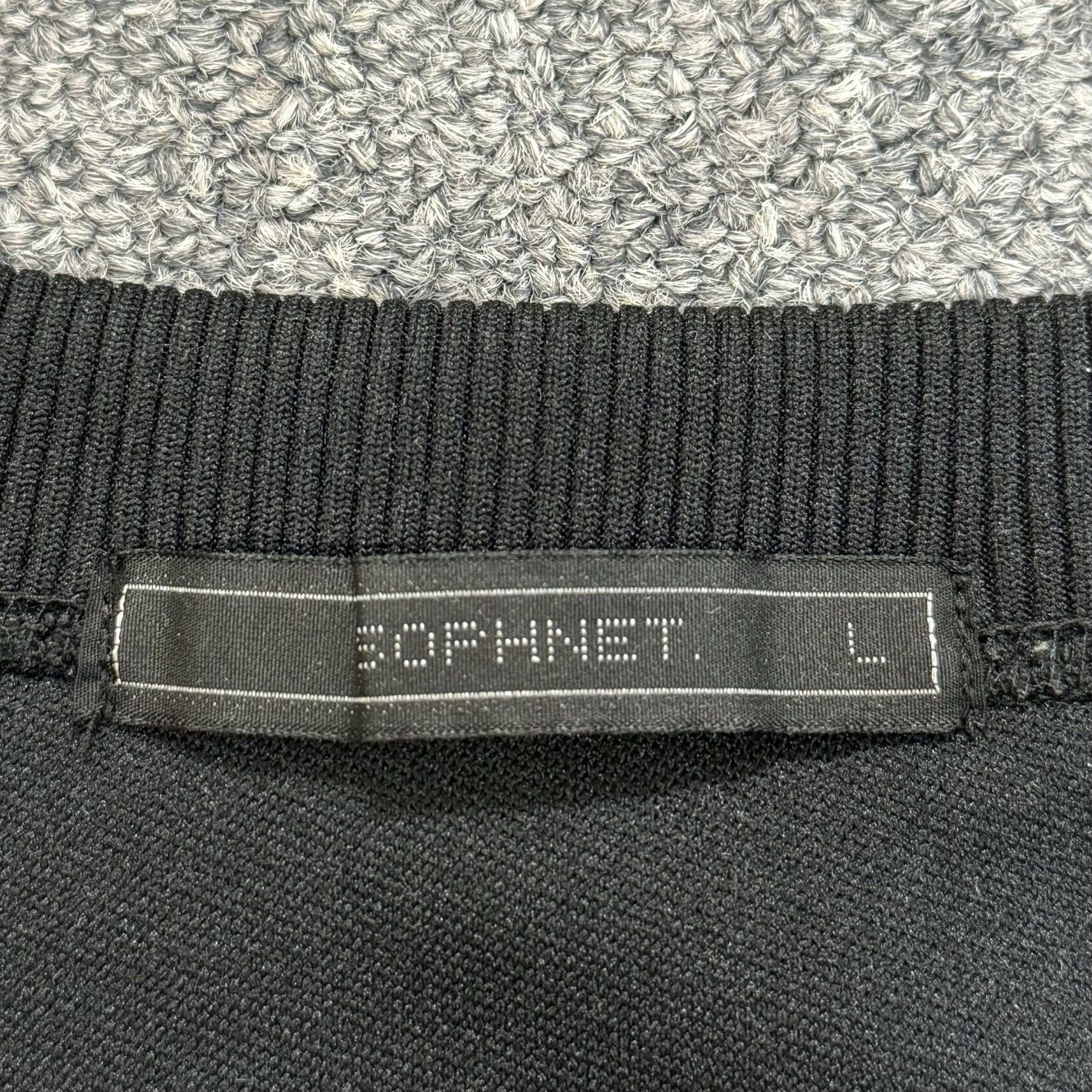 SOPHNET. 23SS バイカラークルーネックスウェット グリーン ソフネット 