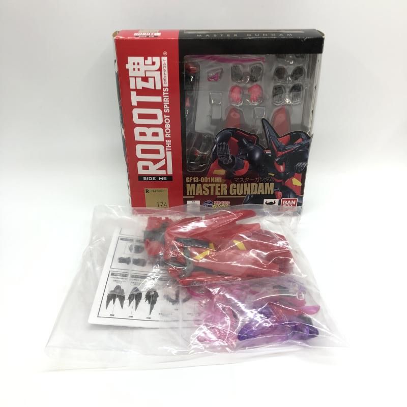 中古】バンダイ ROBOT魂 マスターガンダム+マスターガンダム