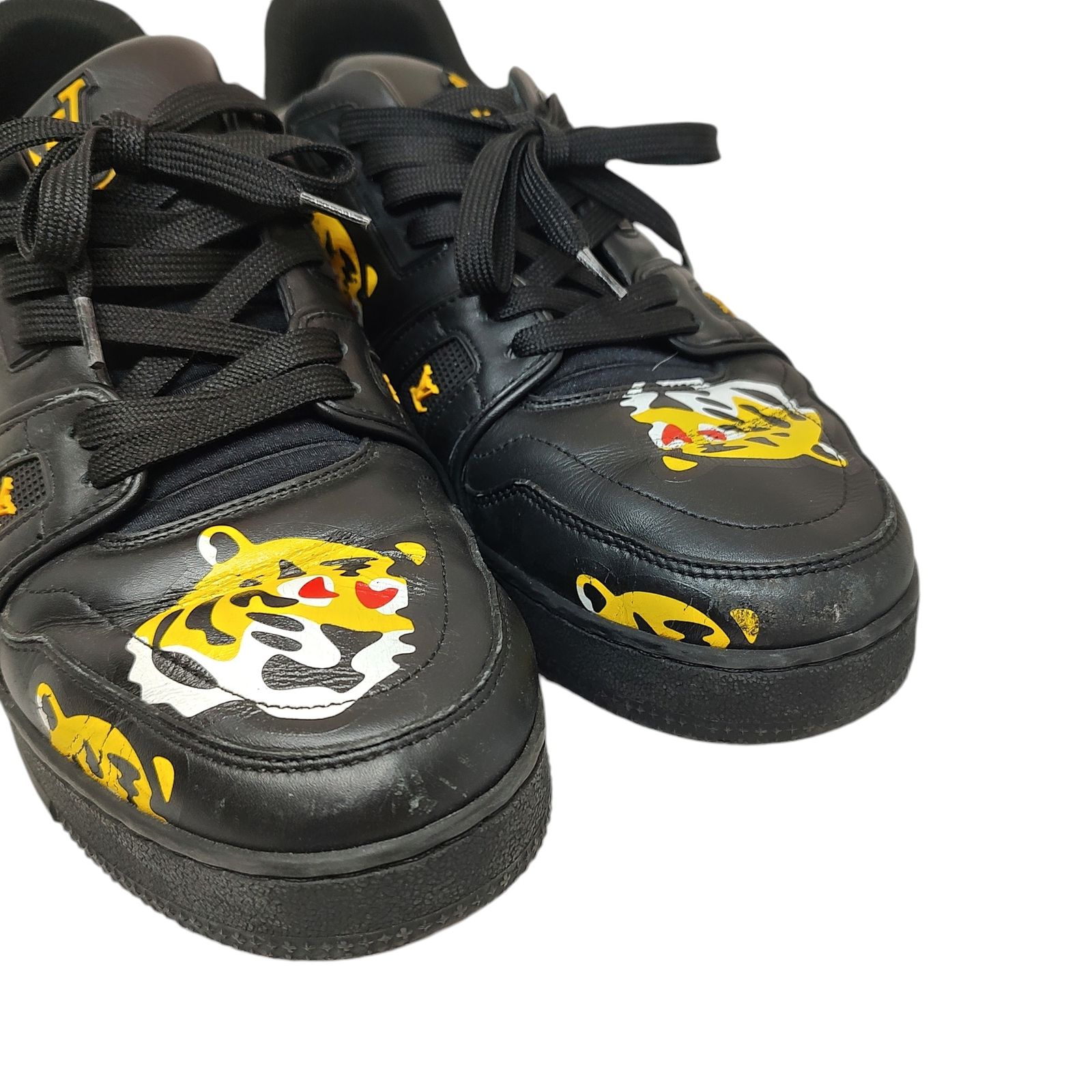 LOUIS VUITTON ルイヴィトン× NIGOスニーカー BM0291 LOUIS VUITTON ルイヴィトン ×NIGO LVトレイナーライン レザー