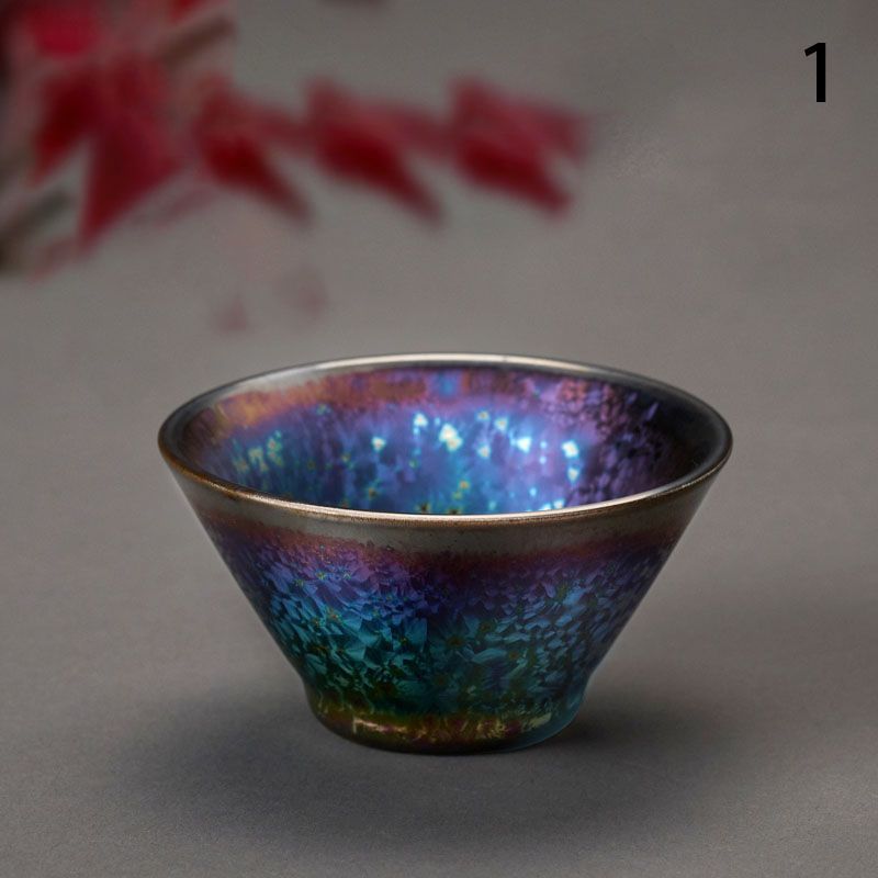 曜変天目茶碗　茶道具　茶碗　茶器 楽天市場】天目茶碗 曜変天目茶碗 抹茶碗 抹茶茶碗 茶道具 お