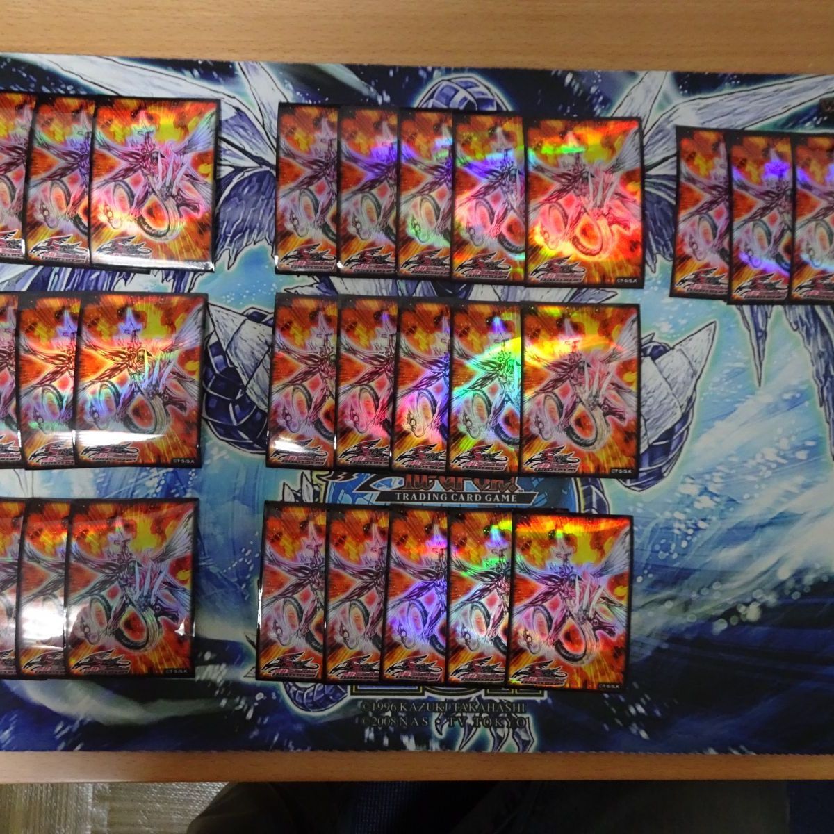 遊戯王 スリーブ(未使用品) セイヴァーデモンドラゴン 遊戯王 傷有り大