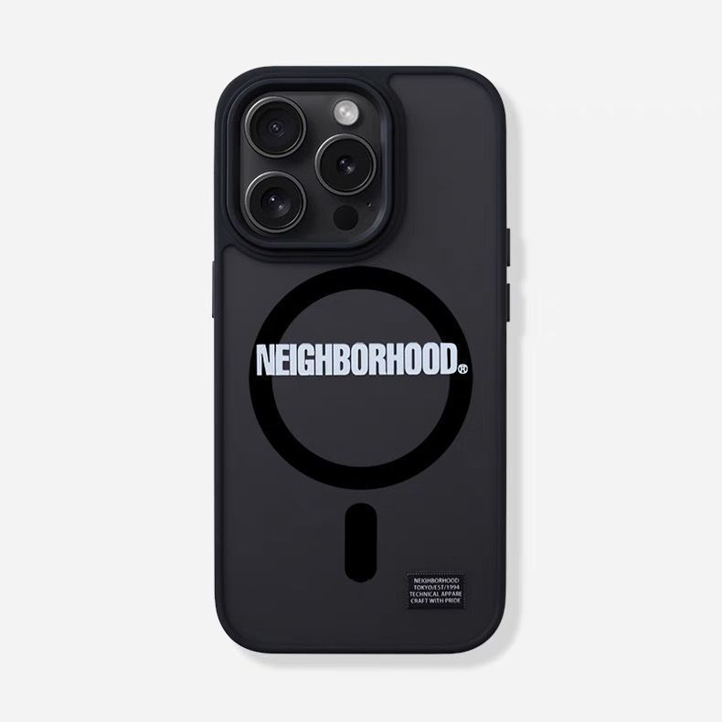 neighborhood ネイバーフッド　iPhoneケース ネイバーフッドのロゴ入り高機能iPhoneケース、ウィンダンシー