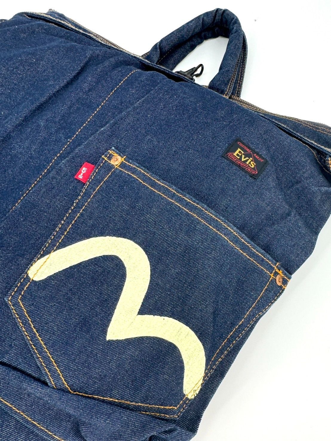 Evisu エヴィス エビス バッグ トートバッグ ヘルメットバック デニム 