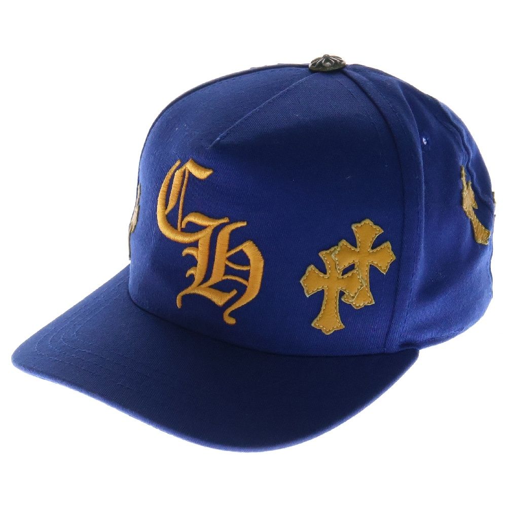 CHROME HEARTS (クロムハーツ) CH HAT CH刺繍 クロスパッチ