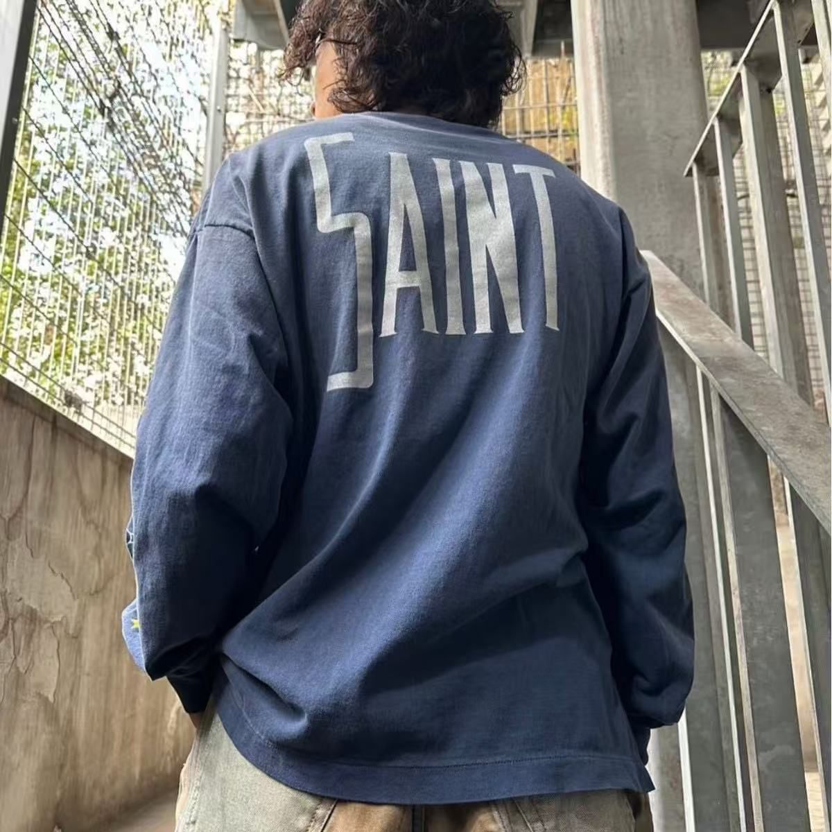 セントマイケル 長袖 Tシャツ人気 S M L XL - メルカリ