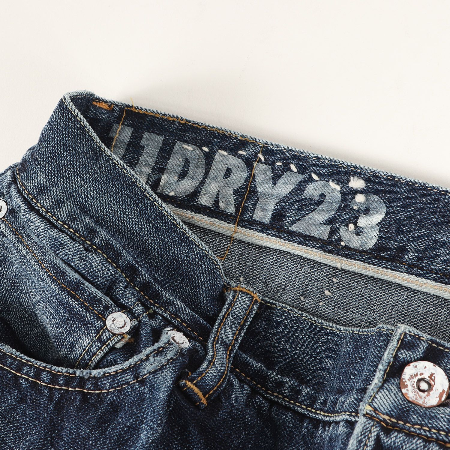 新品 visvim ビズビム パンツ サイズ:3 24SS ヴィンテージ加工 デニム