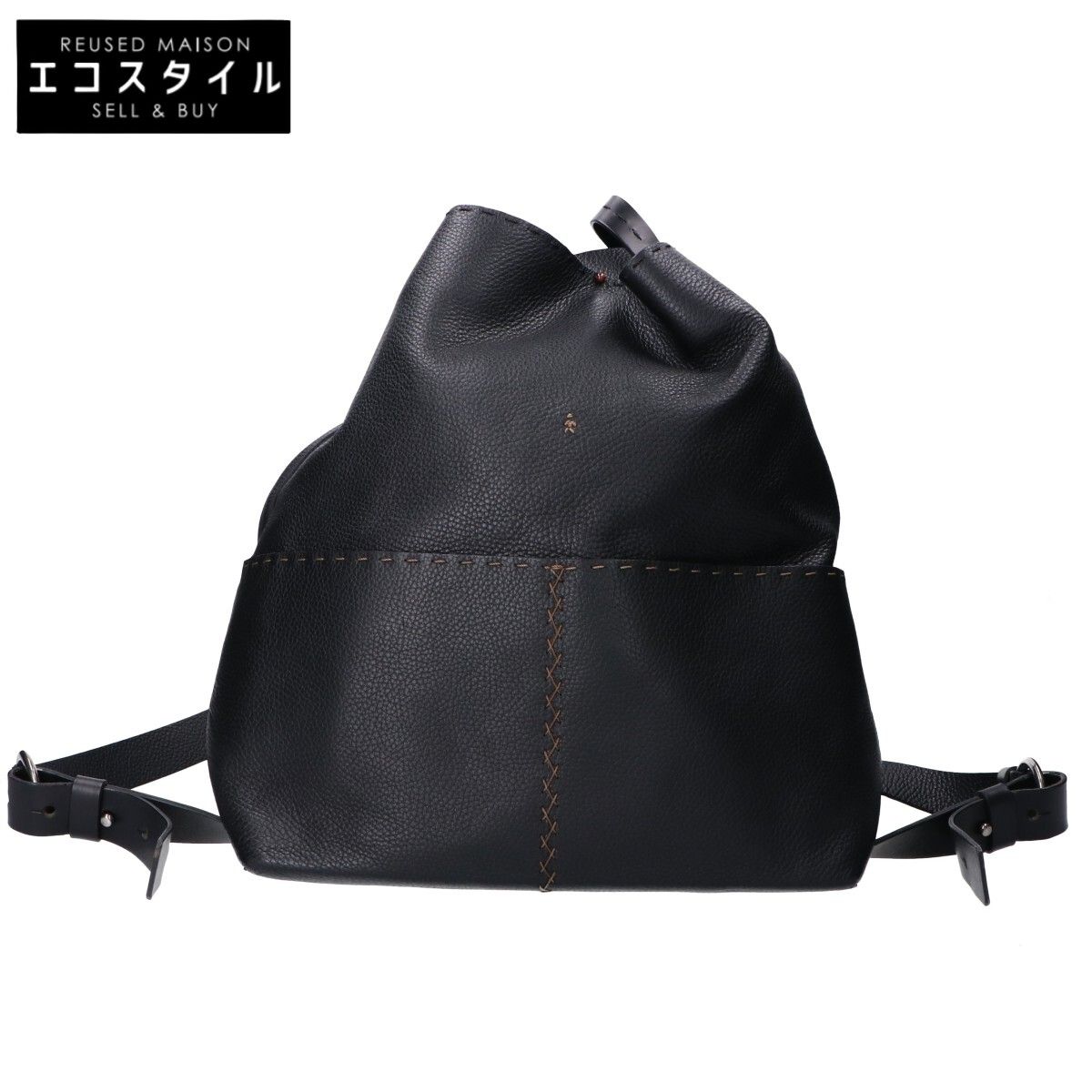 HENRY BEGUELIN エンリーベグリン 【美品】オミノ刺繍 レザー