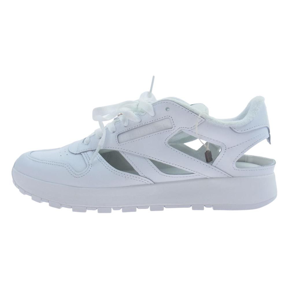MAISON MARGIELA メゾンマルジェラ スニーカー GX5137 × Reebok リーボック Classic Leather DQ Shoes クラシックレザー シューズ 足袋 タビ スニーカー ホワイト ホワイト系 28cm【極上美品】【中古】 MAISON MARGIELA メゾンマルジェラ スニーカー GX5137 × Reebok